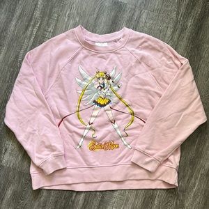 Sailor Moon Cropped Sweatshirt - Medium